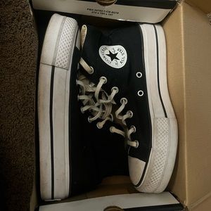 Platform Converse (Black/White)